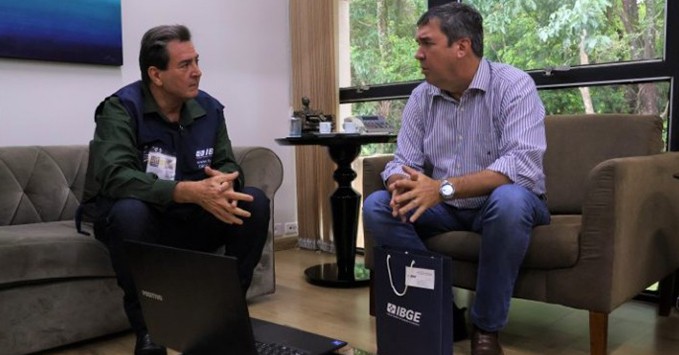 Em reunião com IBGE, Governo se coloca à disposição para ajudar na etapa final do Censo