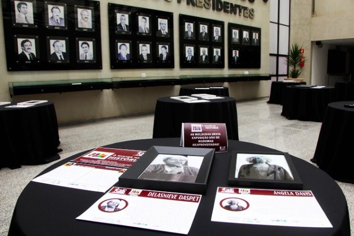 Mês da Mulher: Exposição no saguão da ALEMS exalta ícones femininos