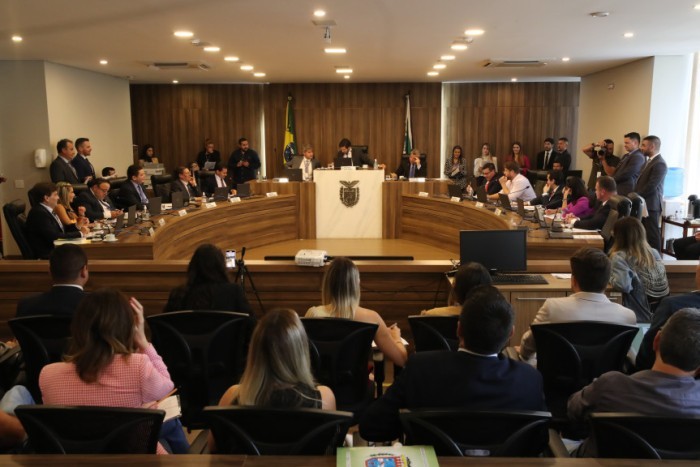 Comissão reuniu-se no início da tarde desta terça-feira (14), no Auditório Legislativo. / Créditos: Valdir Amaral/Alep
