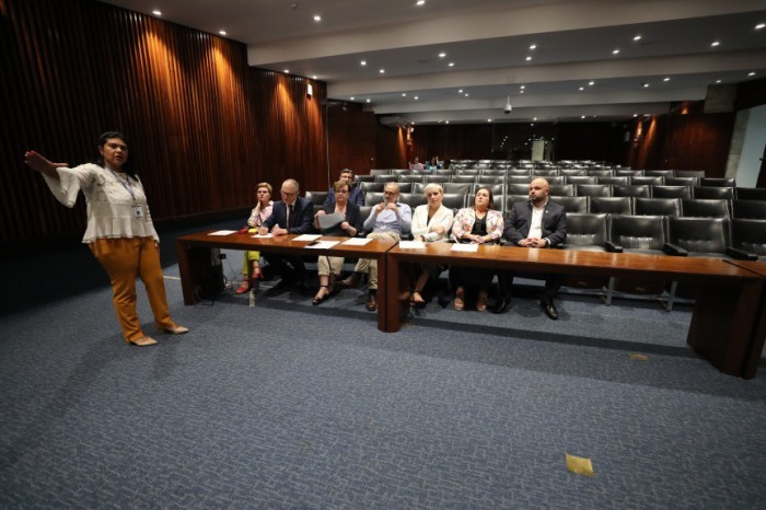 O grupo de poloneses vem da cidade irmã do município paranaense, Posna? e a delegação portuguesa é oriunda da região de Tentugal. / Créditos: Valdir Amaral/Alep