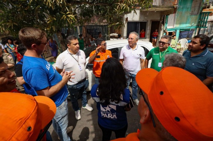 Órgãos de assistência do Governo atendem vítimas de incêndio no bairro do Guamá
