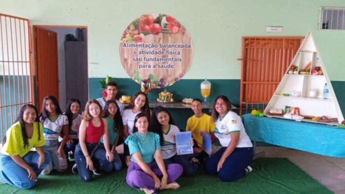 Projeto escolar reforça a importância de uma alimentação saudável para a saúde