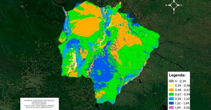 MS será primeiro Estado do País a ter mapas detalhados para orientar atividades agropecuárias