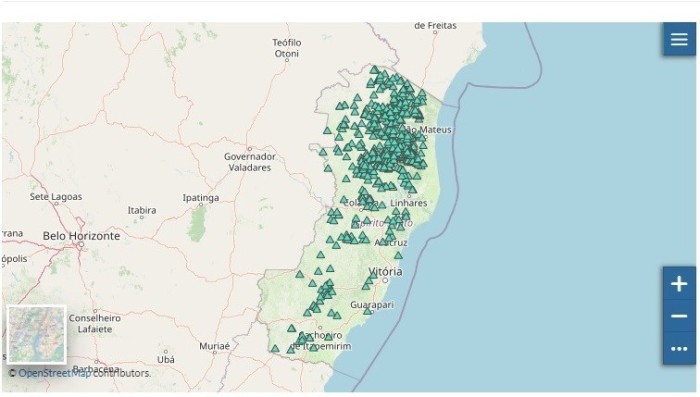 Transparência: Idaf disponibiliza dados geoespacializados de licenças ambientais