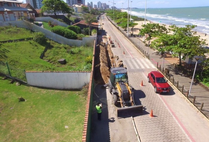 Casan amplia infraestrutura de esgoto em Piçarras com investimento de R$ 11,5 milhões