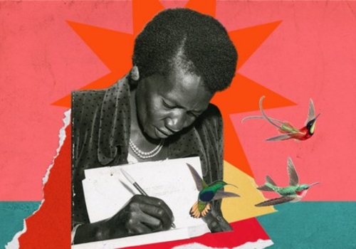 Seleção presta homenagem a uma das mais importantes escritoras brasileiras, Carolina Maria de Jesus (Arte: Ministério da Cultura - Edição: CCOM Funarte)