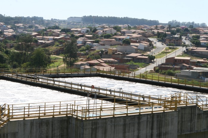 Estação de Tratamento de Esgotos (ETE) - Foto: Raylton Alves / Banco de Imagens ANA