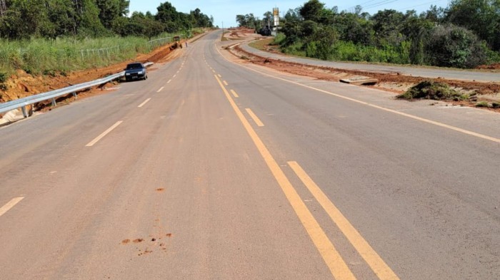 Pavimentação de trecho da DF-440, em Sobradinho, chega a 5,3 km