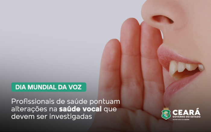 Saúde vocal também representa saúde física; Helv realiza programação sobre o tema