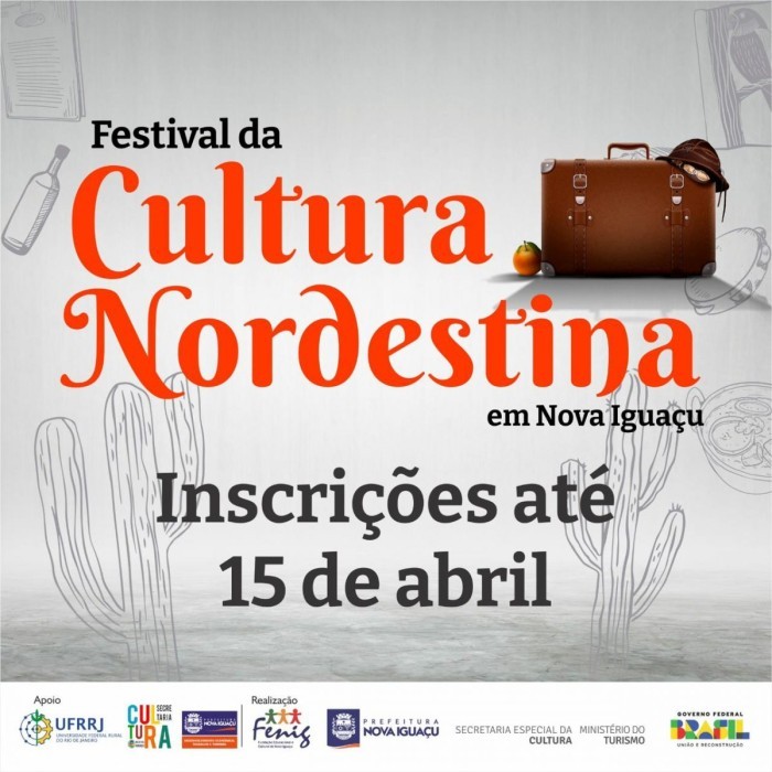 Inscrições de artistas para o Festival de Cultura Nordestina vão até sábado (15)