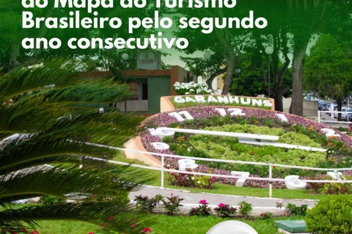 Garanhuns faz parte do Mapa do Turismo Brasileiro pelo segundo ano consecutivo