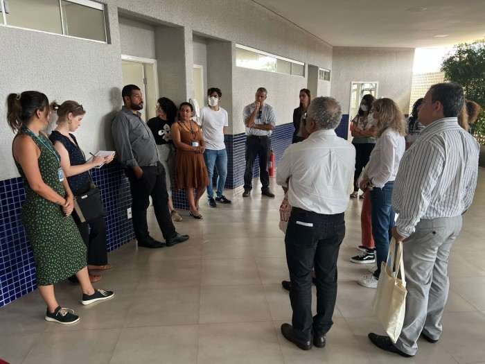 Equipe do Banco Mundial visita unidades socioassistenciais da Estrutural