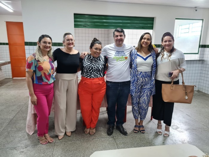 Seduc visita escola para acompanhar programa Recomposição da Aprendizagem