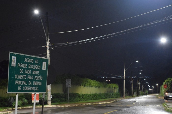 Lago Norte receberá a instalação de 425 lâmpadas LED