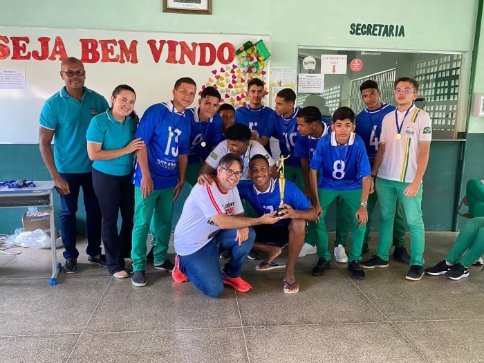 Estudantes do Ceti Desembargador Pedro Sá são premiados pelo desempenho alcançado nos Jogos Interclasse