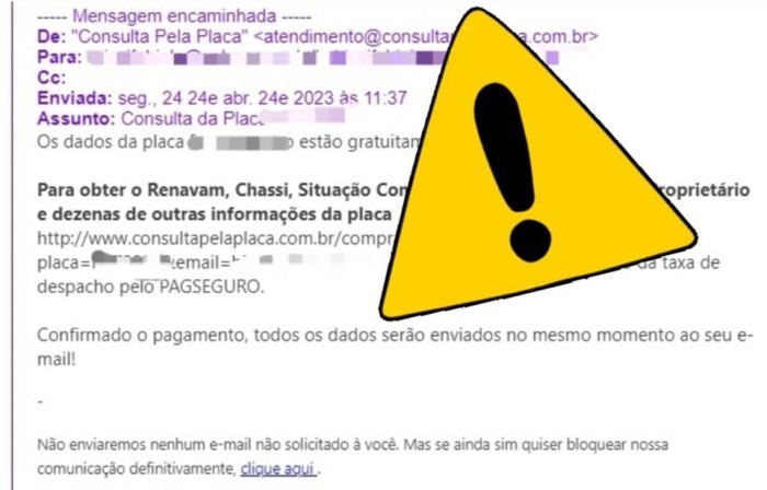 Detran|ES alerta para golpes utilizando o nome do órgão