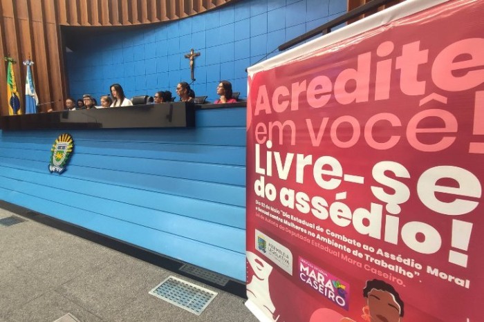 Combate ao assédio: ALEMS debate violência contra a mulher no ambiente de trabalho