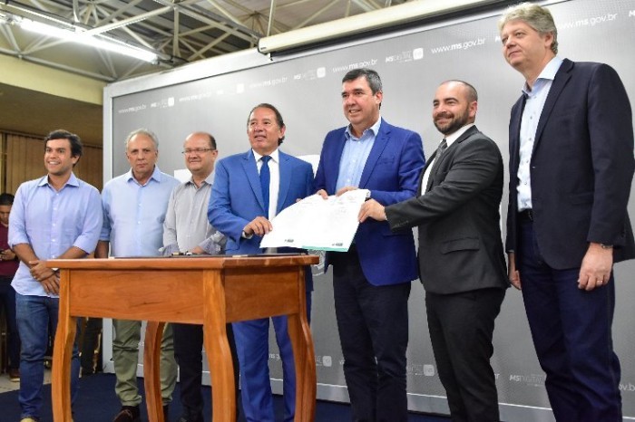 Deputado João César Mattogrosso participou do lançamento do programa MS Qualifica