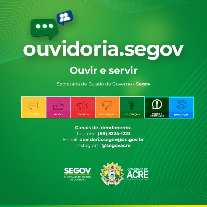 Foto: Reprodução/Secom Acre