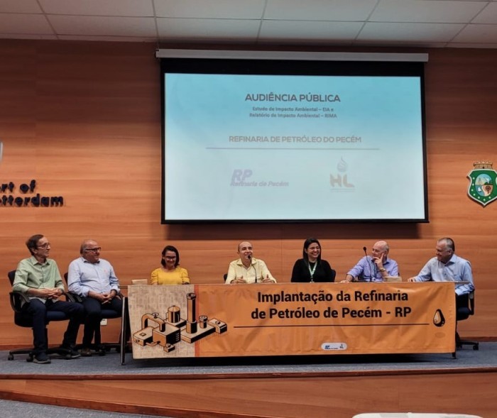 Semace realiza audiência pública sobre Refinaria de Petróleo