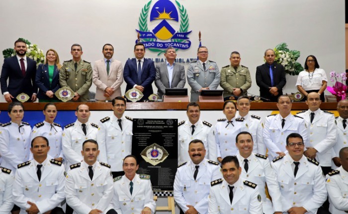 Ao todo, 54 alunos concluíram o curso, sendo a turma composta por 46 Oficiais do Tocantins, dois Oficiais do Maranhão e seis delegados de Polícia Civil do Tocantins - Foto: Antônio Gonçalves/Governo do Tocantins