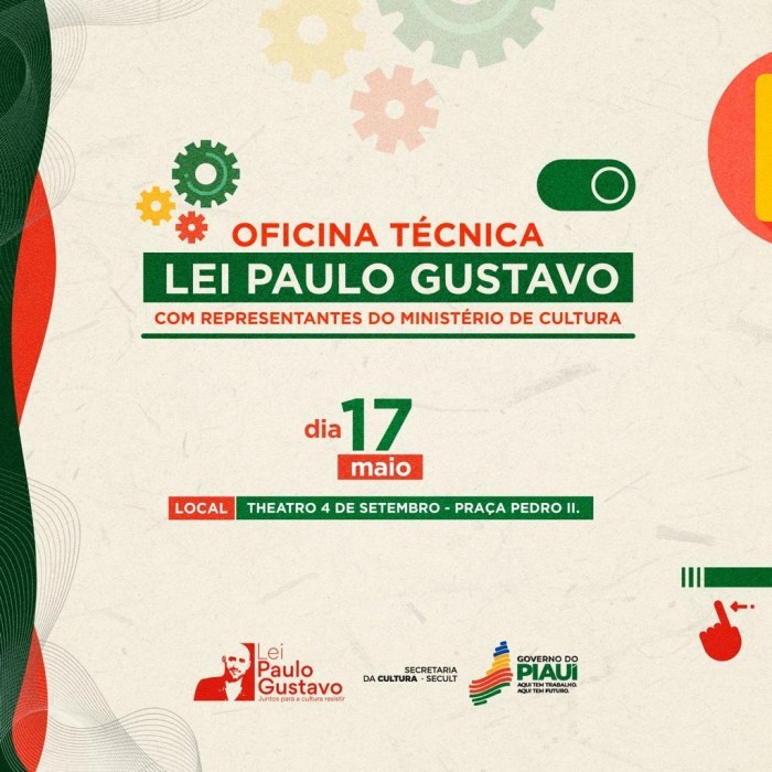 Secult realiza oficina com técnicos do MinC sobre Lei Paulo Gustavo nesta quarta (17)