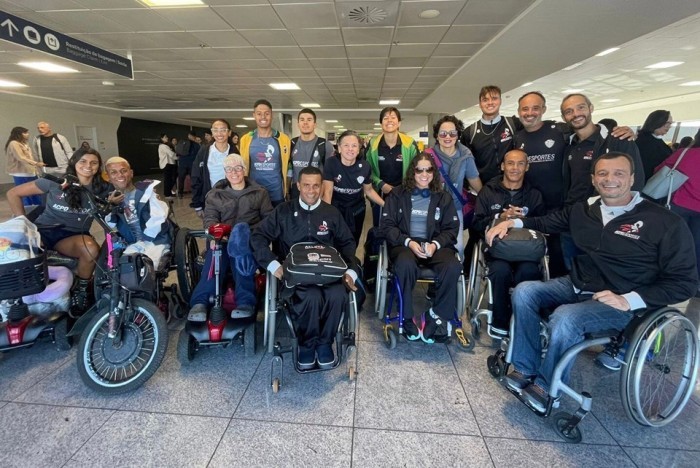 Equipe paralímpica do Espírito Santo disputa Circuito Loterias Caixa de natação