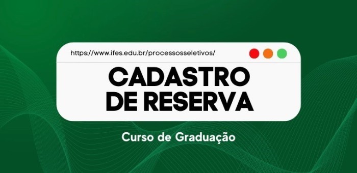 Secti e Ifes divulgam seleção de cadastro de reserva para professor mediador de Tecnologia em Sistemas para Internet