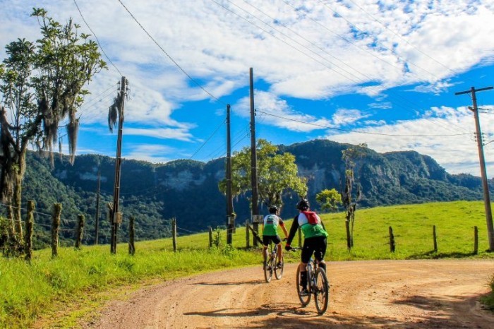 Vale Europeu de cicloturismo - (Foto: Divulgação)