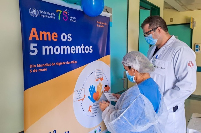 Regional do Marajó incentiva higienização das mãos para garantir mais segurança no ambiente hospitalar