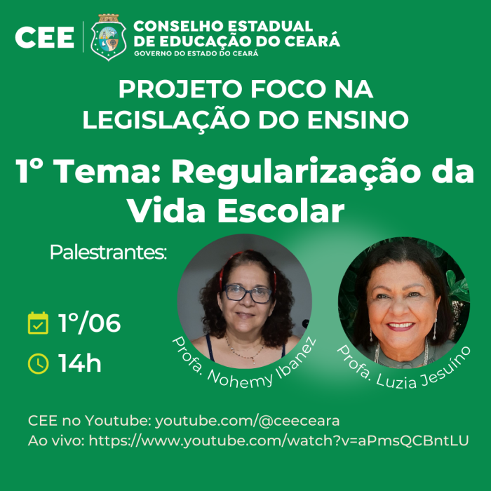 CEE desenvolverá Projeto Foco na Legislação do Ensino