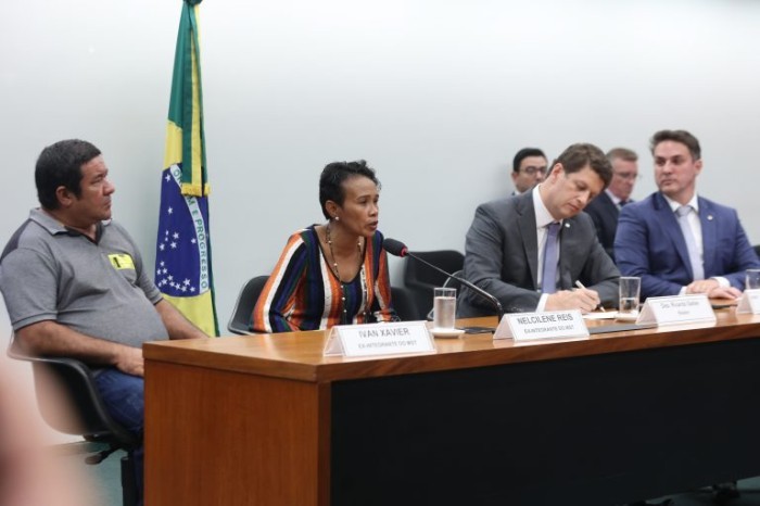 Nelcilene Reis é ex-integrante do MST - (Foto: MyKe Sena/Câmara dos Deputados)