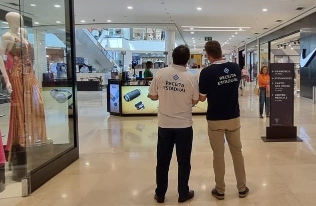 Sefaz flagra inconsistências cadastrais em 118 estabelecimentos localizados em shoppings