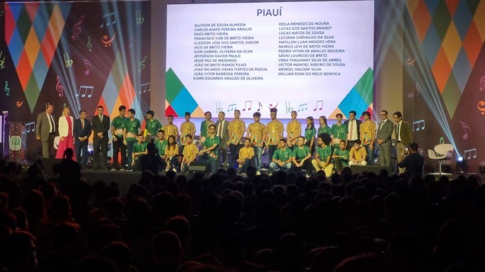 Estudantes piauienses participam de premiação nacional da OBMEP em Florianópolis