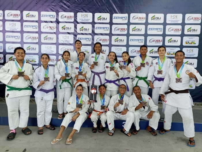 Judô: Espírito Santo conquista o bronze por equipes no Campeonato Brasileiro Sub-18