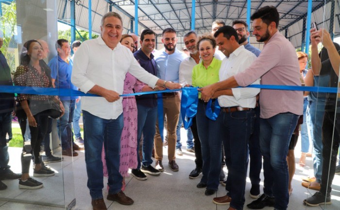 Na cerimônia realizada no CEM Bom Jesus, Laurez Moreira ressaltou a importância dos investimentos na área da educação - Foto: Adilvan Nogueira/Governo do Tocantins