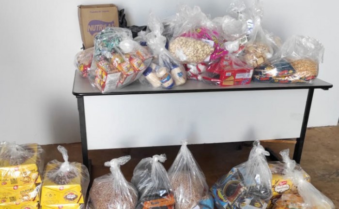 Agência de Metrologia repassa produtos pré-medidos periciados para a Secretaria do Trabalho e Desenvolvimento Social - Foto: Brenda Ramos/Governo do Tocantins