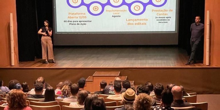 Secult e representantes do setor audiovisual dialogam sobre plano de implementação da Lei Paulo Gustavo