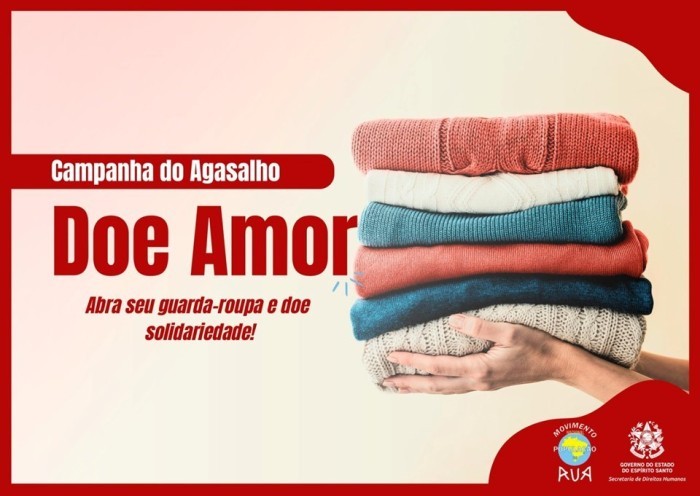 SEDH realiza Campanha do Agasalho