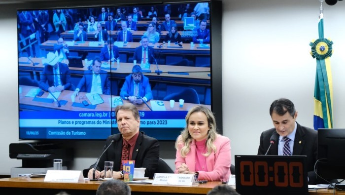 Ministra destacou as ações desenvolvidas durante estes quase seis meses à frente da Pasta. Crédito: Roberto Castro/MTur