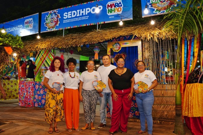 - Equipe da Sedihpop no Arraial do Ipem (Foto: Divulgação)