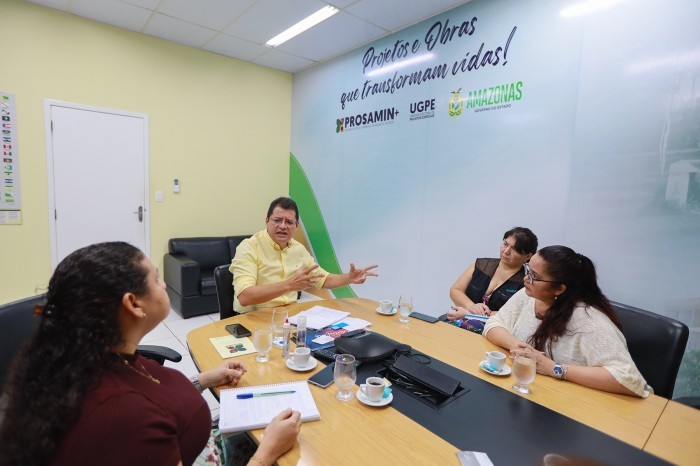 Sedurb e Unicef discutem fortalecimento de parcerias no Amazonas