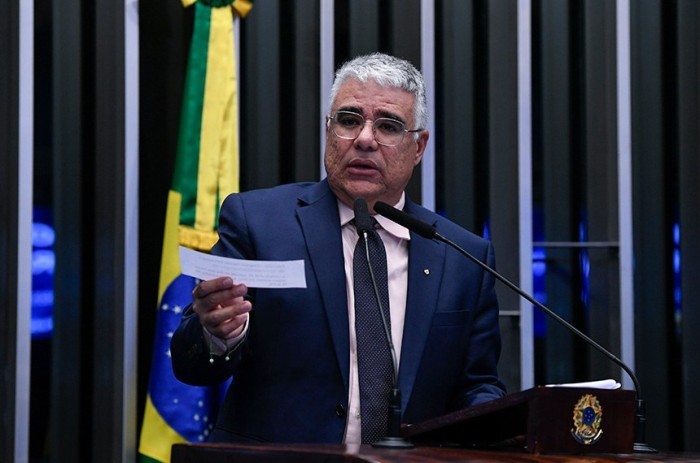 Senador afirmou que os brasileiros são contrários ao aborto e que o STF não deveria julgar ações sobre o tema - Foto: Jefferson Rudy/Agência Senado