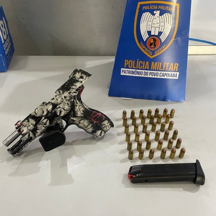 Foto: Reprodução/Polícia Militar - ES