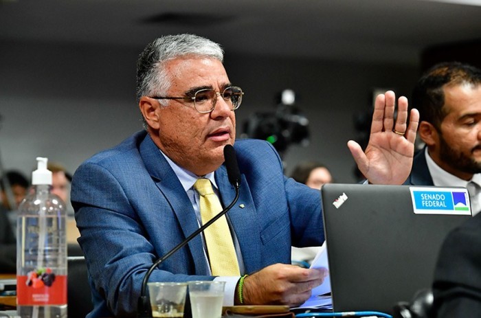 Eduardo Girão é o autor do requerimento para realização da audiência pública - Foto: Waldemir Barreto/Agência Senado
