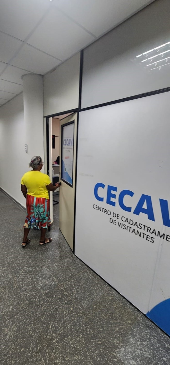 Centro de Cadastramento de Visitantes (Cecavi) amplia serviços digitais