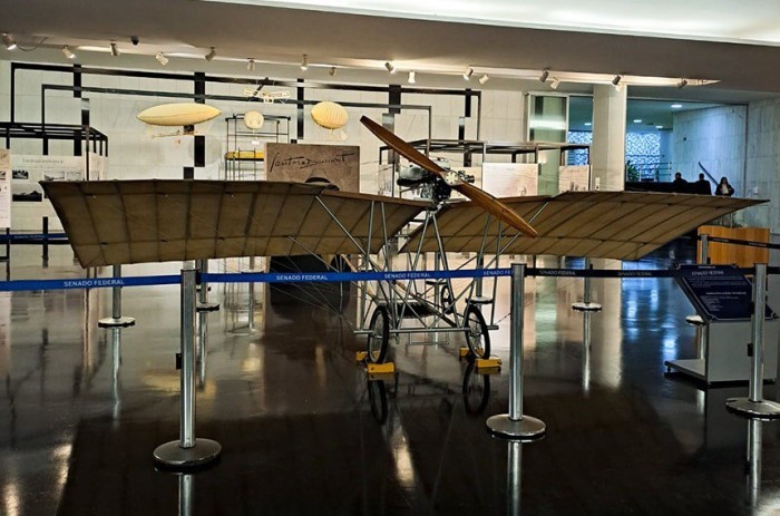 Exposição mostra réplicas de aeronaves de Santos Dumont - Foto: Mayra Cunha/Secom