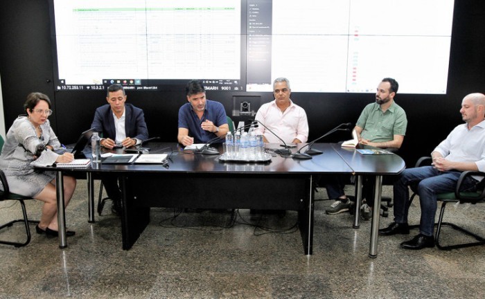 Na ocasião, foram apresentadas as prioridades e próximos passos para cumprimento de requisitos no processo de validação e certificação dos créditos de carbono negociados pelo Estado - Foto: Marcel de Paula/Governo do Tocantins