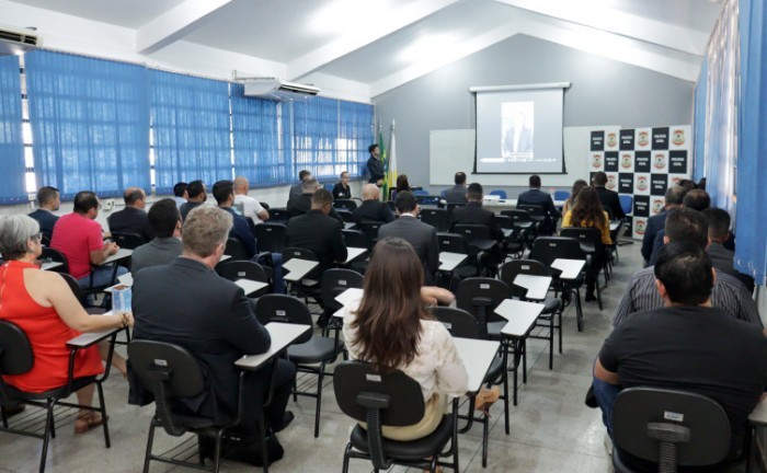Curso visa atualização de 30 profissionais de segurança que atuam nos serviços de inteligência das forças de segurança do Tocantins - Foto: Luiz de Castro/Governo do Tocantins