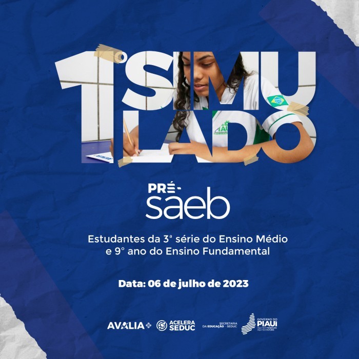 Avalia Mais: 50 mil estudantes da Rede Estadual farão simulado nesta quinta-feira (6)